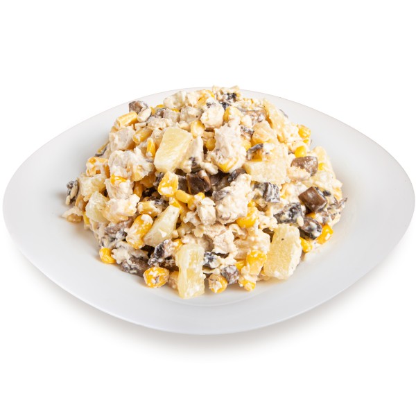 Салат с курицей и ананасами производство Макси