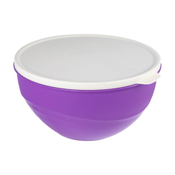 Миска Lavender с крышкой 3л Полимербыт