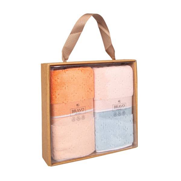 Набор полотенец Микс 35х75см 2шт Bravo