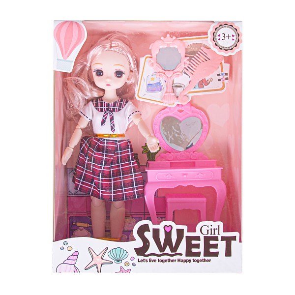 Кукла 22см с большими глазами