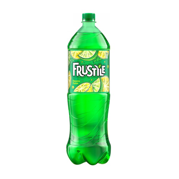 Напиток сильногазированный Frustyle лимон лайм 1,5л