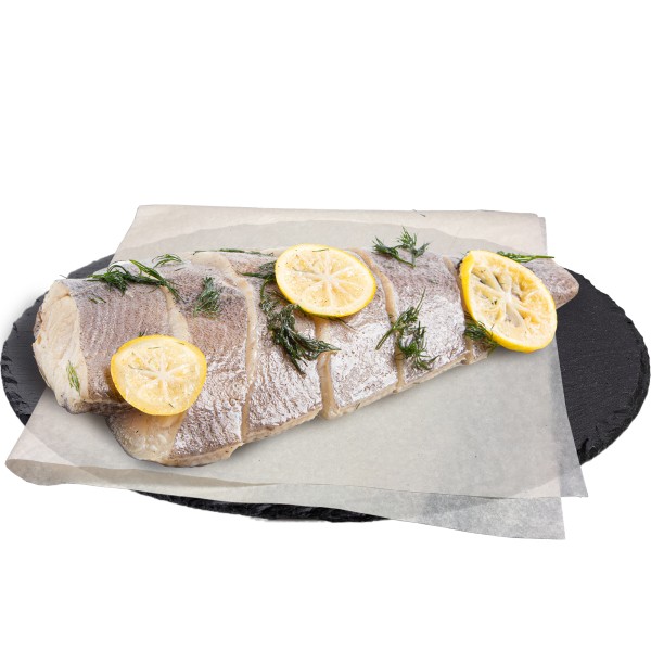 Полуфабрикат Стейк из палтуса в маринаде производство Макси