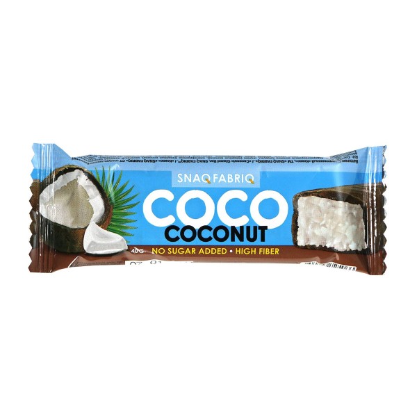 Батончик глазированный Coco Snaq Fabriq 40г кокос