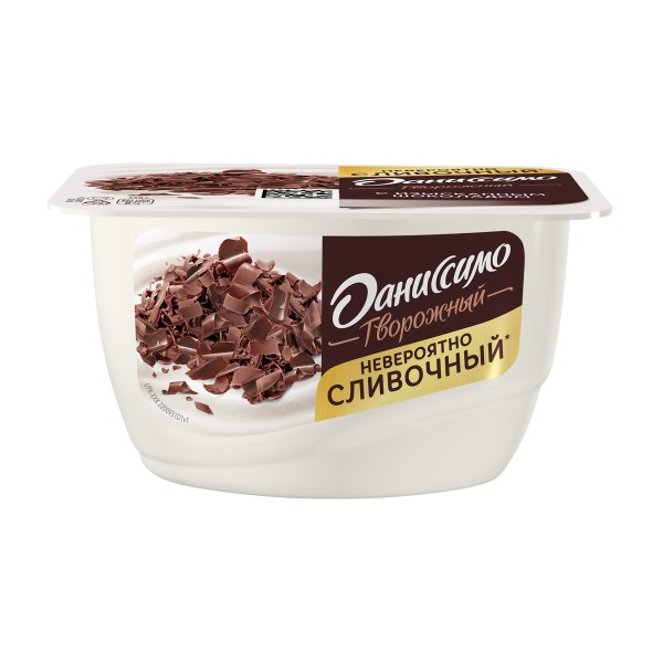 Продукт творожный Даниссимо Браво 6,7% 130г с шоколадом БЗМЖ