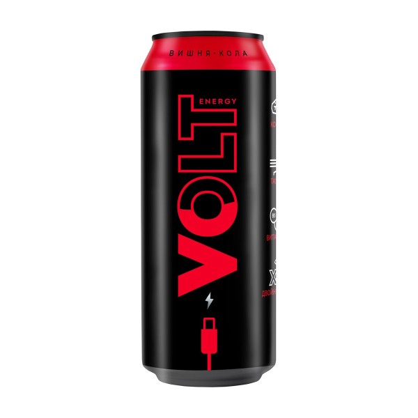 Энергетический напиток Volt Energy вишня и кола 0,45л
