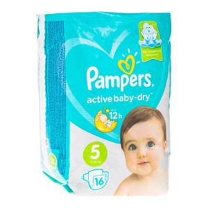 Подгузники Pampers Active baby №5 11-16кг 16шт