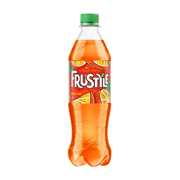 Напиток сильногазированный Frustyle апельсин 500мл