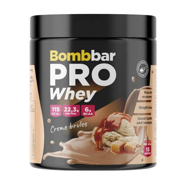 Коктейль Bombbar 450г со вкусом крем-брюле