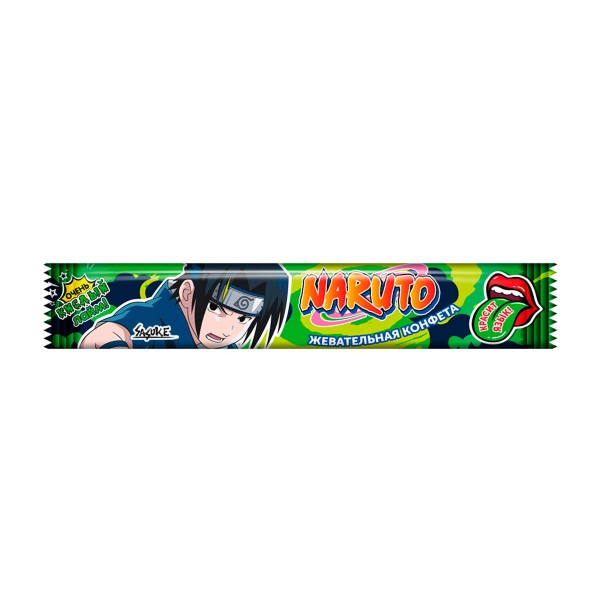 Жевательная конфета Naruto кислая вкус кола,апельсин,лайм-мохито 20г