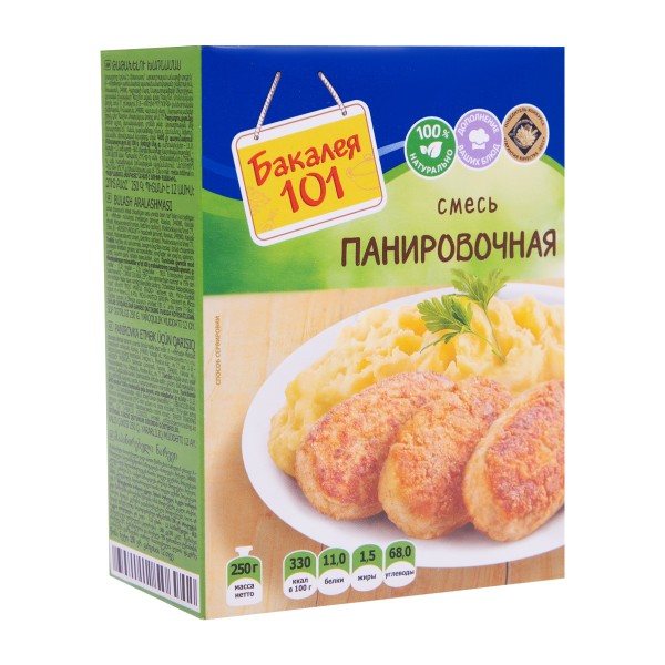 Смесь панировочная Бакалея 101 250г Русский Продукт