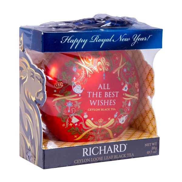 Чай черный Richard Christmas Toy Часы 20г