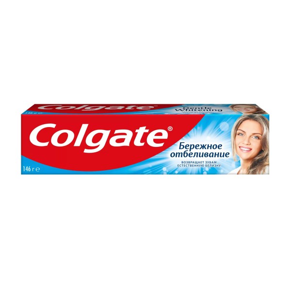 Зубная паста Colgate Бережное отбеливание, с фтором и кальцием 100 мл