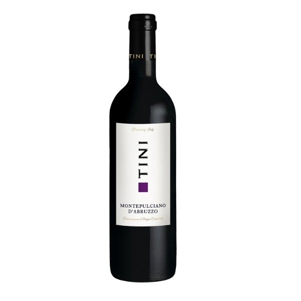 Вино Tini Montepulciano d'Abruzzo красное сухое 12% 0,75л