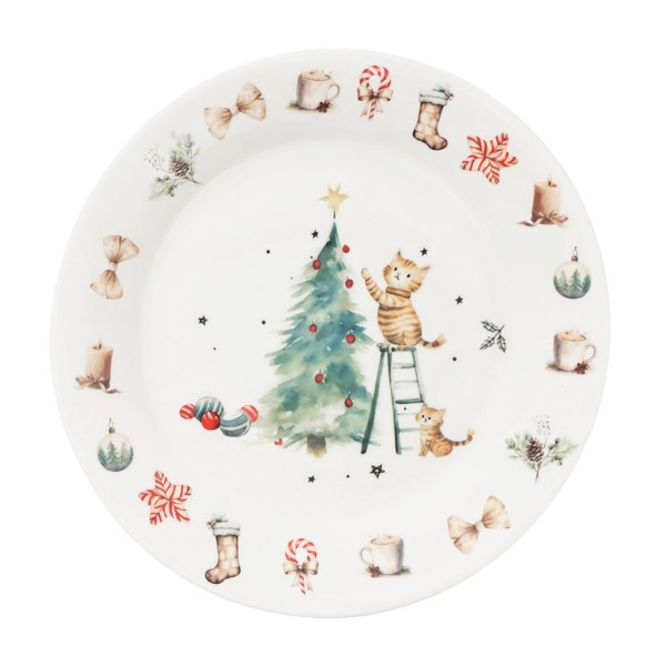 Тарелка Волшебный праздник 20,5см Доляна