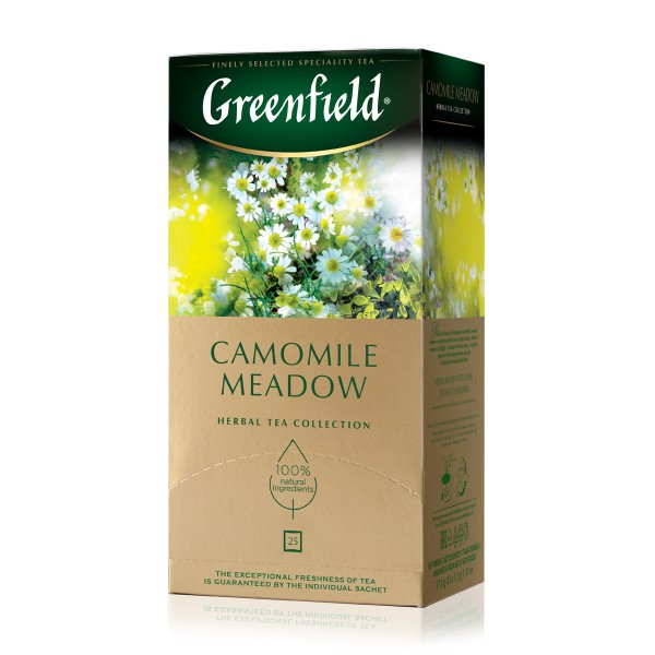 Напиток чайный травяной Greenfield Camomile meadow 25пак