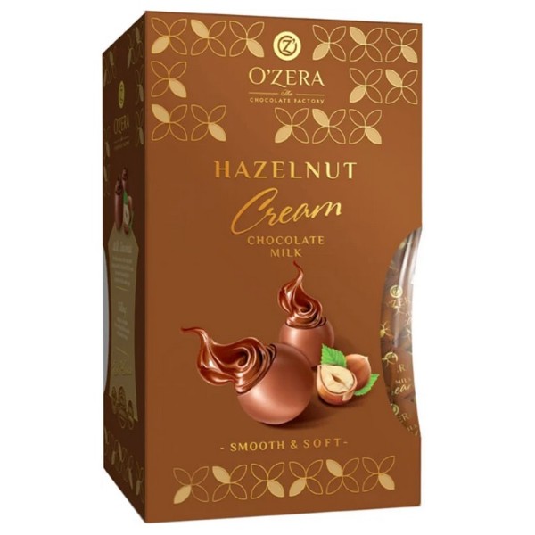 Шоколадные конфеты O'zera Hazelnut cream 200г