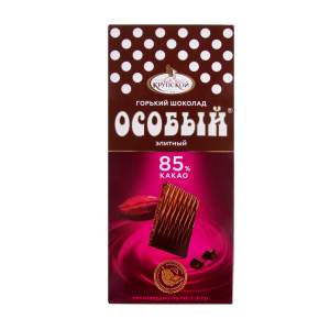 Шоколад Особый горький 85% какао КФ имени Н.К. Крупской 88г