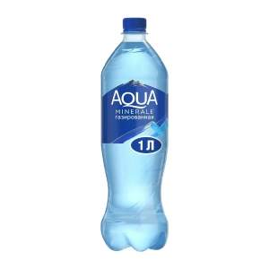 Вода питьевая газированная Aqua minerale 1л