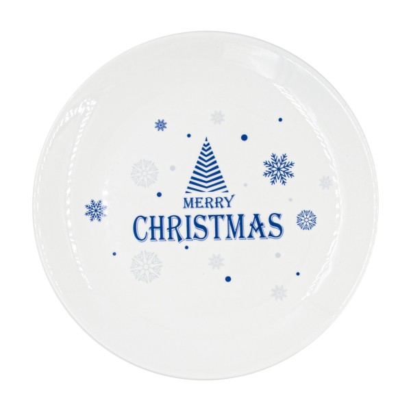 Тарелка Snowflakes 25см