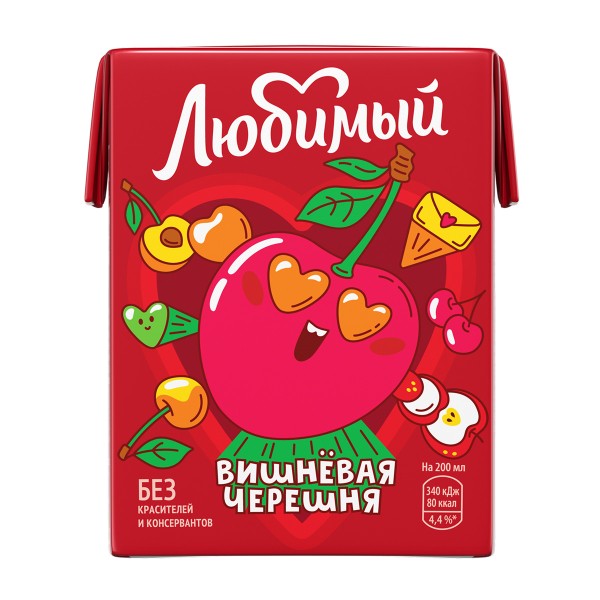 Напиток Любимый Вишня,черешня Pepsi 0,2л