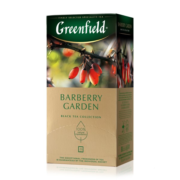 Чай черный Greenfield Barberry Garden 25пак