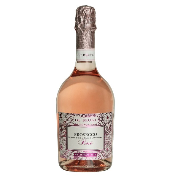 Вино игристое розовое брют Prosecco DOС Rose Villa de Bruni 11% 0,75л