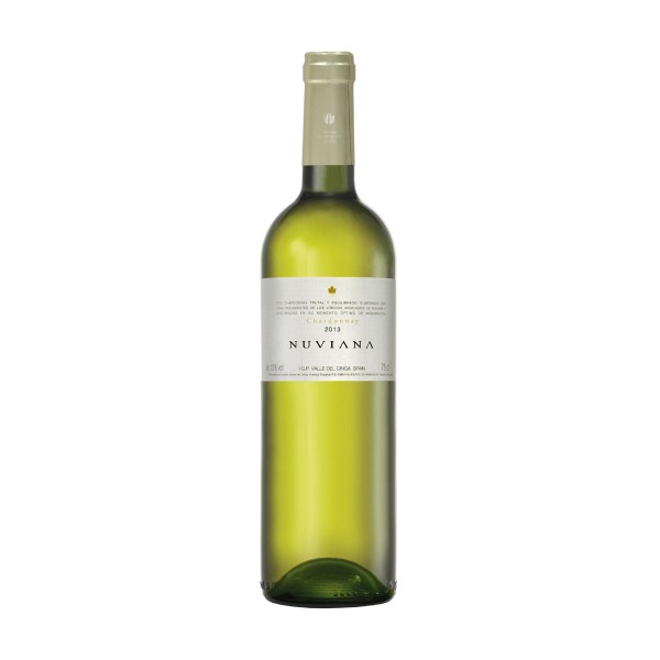 Вино ординарное белое сухое Nuviana Chardonnay 12% 0,75л