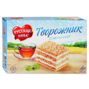Торт Творожник 300г Русская Нива