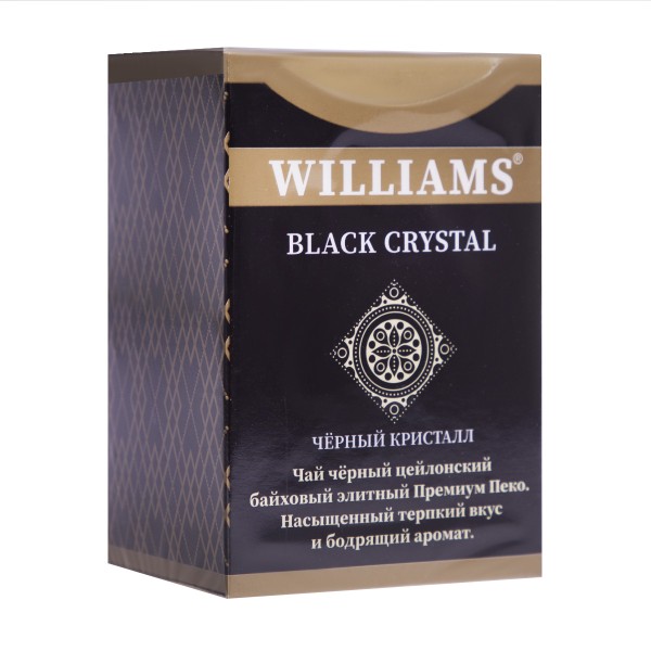 Чай Williams Black Crystal черный цейлонский 100г