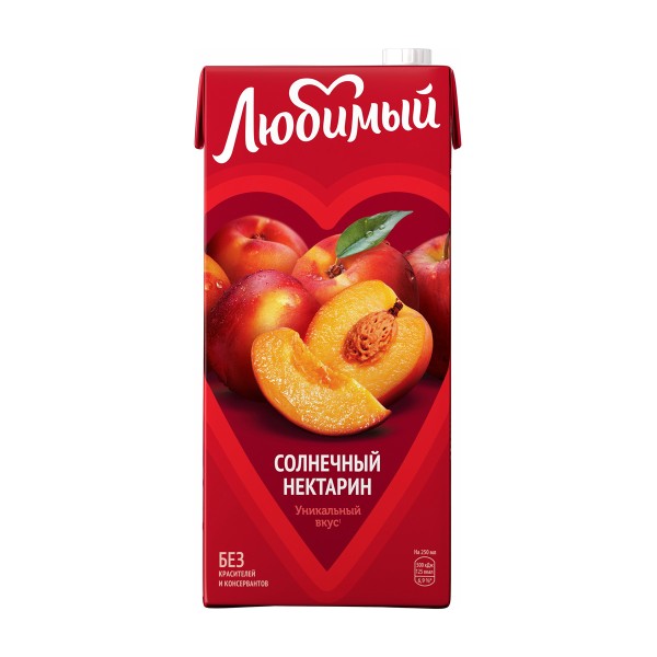 Нектар Любимый 1,93л солнечный нектарин