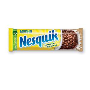 Батончик цельные злаки Nesquik Nestle 25гр