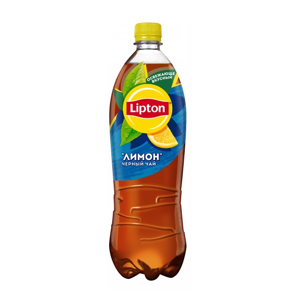 Напиток чайный Lipton черный 1л лимон