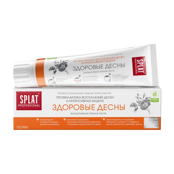 Паста зубная Splat Professional 100мл здоровые десны