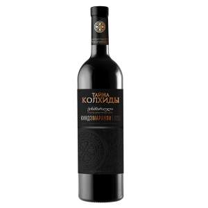 Вино сортовое красное полусладкое Киндзмараули Тайна Колхиды 11-13% 0,75л