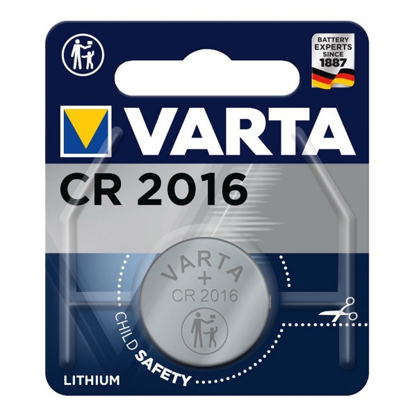 БАТАРЕЙКА "VARTA ELECTRONICS" CR 2016