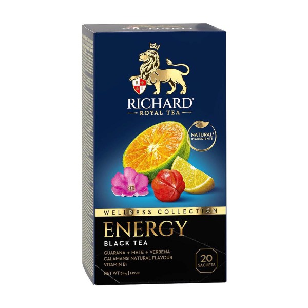 Чай черный Richard Energy tea 20пак