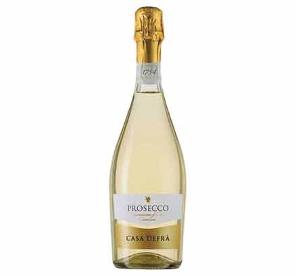 Вино игристое Casa Defra Prosecco белое брют 0,75л 11%