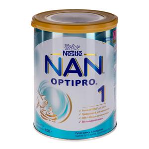 Смесь детская молочная сухая Nan 1 Optipro Nestle 800г