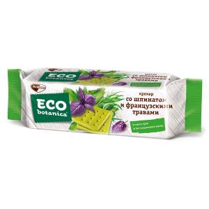 Крекер Eco Botanica со шпинатом и французскими травами 200г
