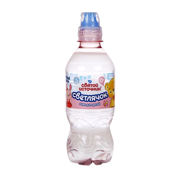 Вода питьевая для детского питания Святой Источник Светлячок 0,33л
