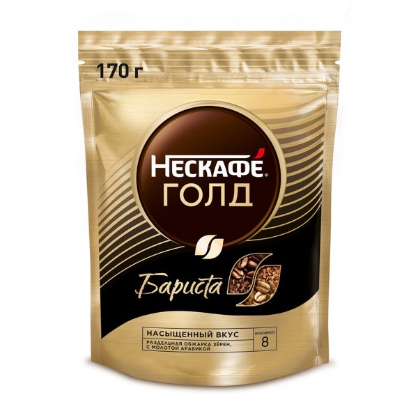 Кофе Nescafe Gold Barista сублимированный 170г