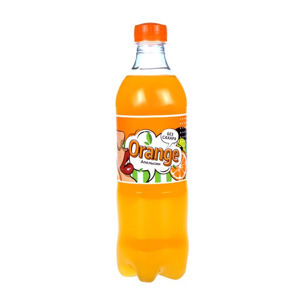 Напиток Апельсин сильногазированный 500мл