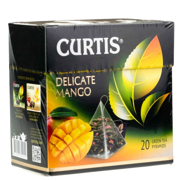 Чай зеленый Curtis Delicate Mango 20пирамидок