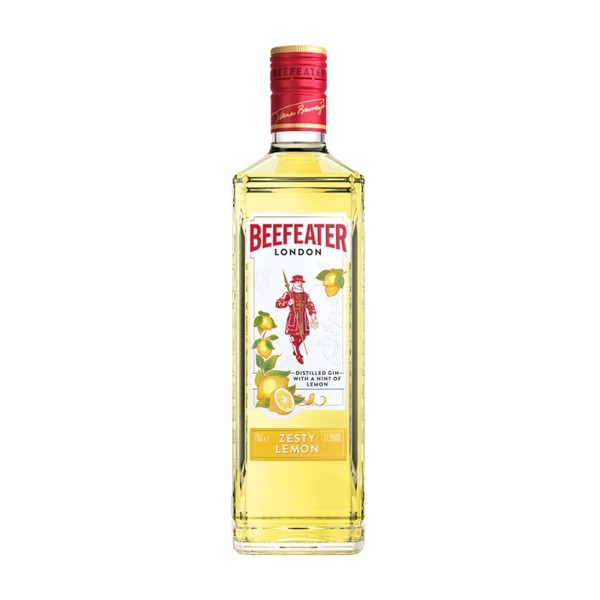 Напиток спиртной на основе джина Beefeater Zesty Lemon 37,5% 0,7л