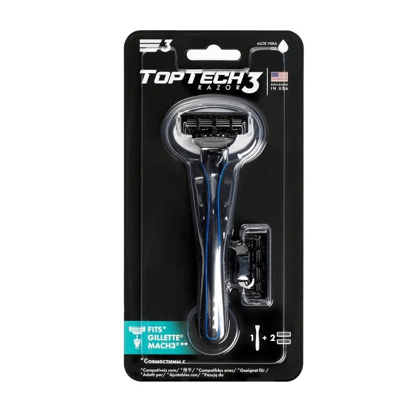 Станок TopTech Razor 3 + 2кассеты