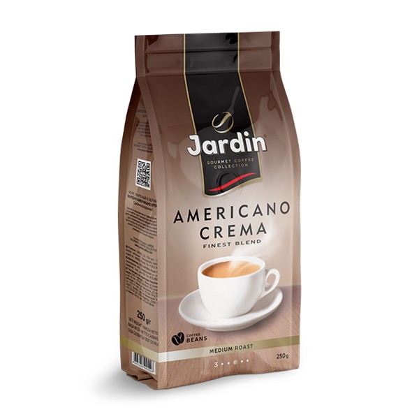 Кофе в зернах Jardin Americano crema 250г