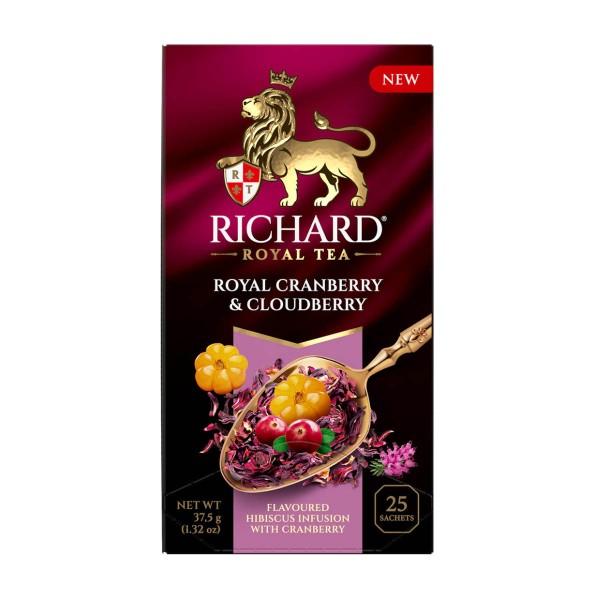 Напиток чайный Richard Royal Cranberry & Cloudberry 25пак