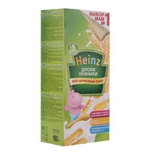 Печенье детское Heinz 160гр натуральные злаки