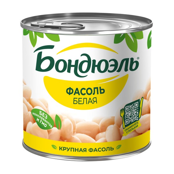 Фасоль белая Bonduelle 400г