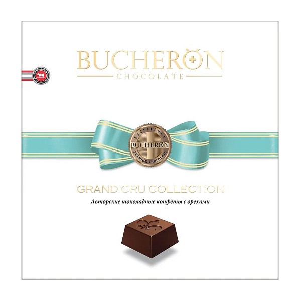 Конфеты шоколадные Bucheron Grand Cru Collection с орехами 180г